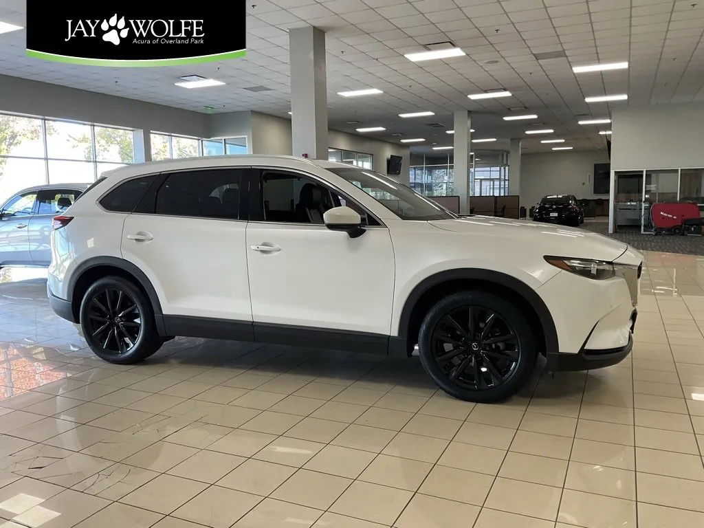 White 2022 Mazda CX-9 Touring Plus for sale in Overland Park, KS