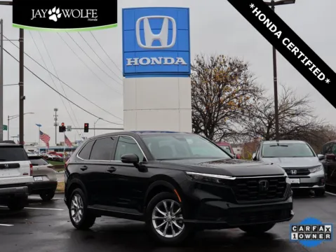 Black 2023 Honda CR-V EX for sale in Kansas City, MO