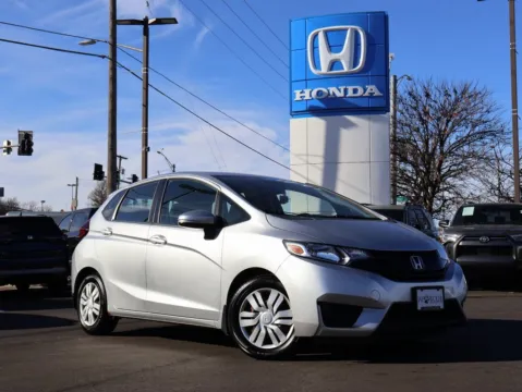 Silver 2015 Honda Fit LX for sale in Kansas City, MO