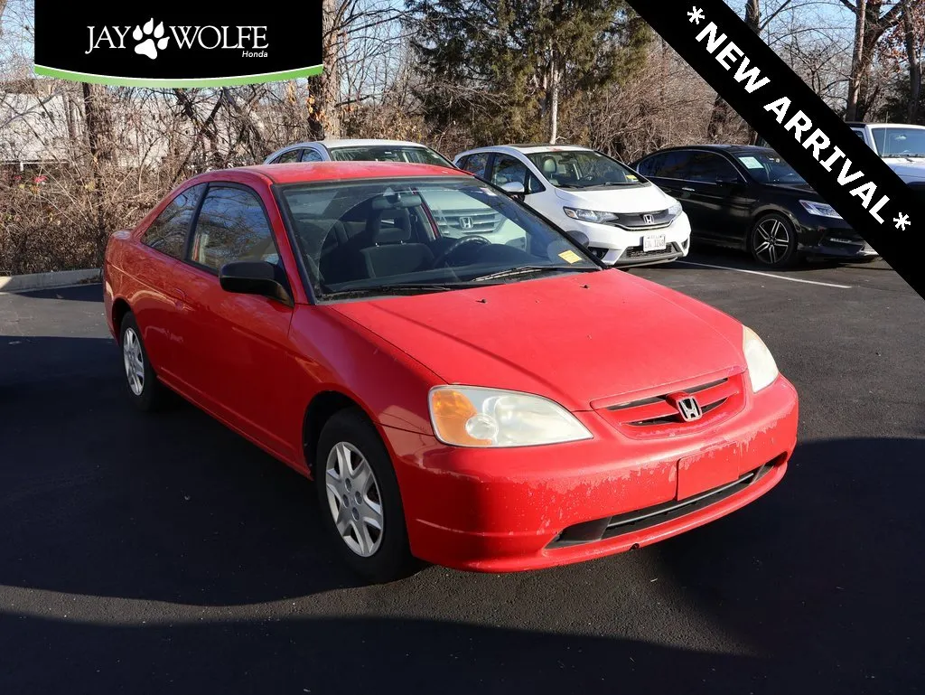 Red 2003 Honda Civic LX for sale in Kansas City, MO