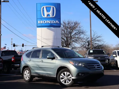 Green 2012 Honda CR-V EX-L for sale in Kansas City, MO