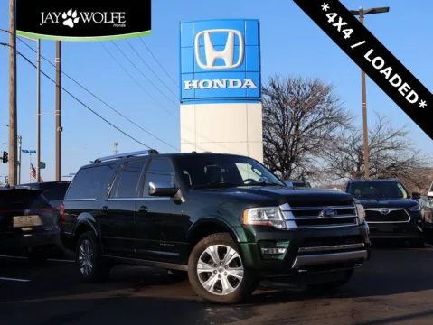 Green 2016 Ford Expedition EL Platinum for sale in Kansas City, MO