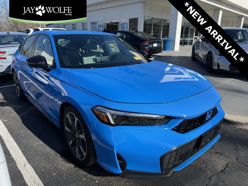 Blue 2025 Honda Civic Hatchback Hybrid Sport Touring for sale in Kansas City, MO