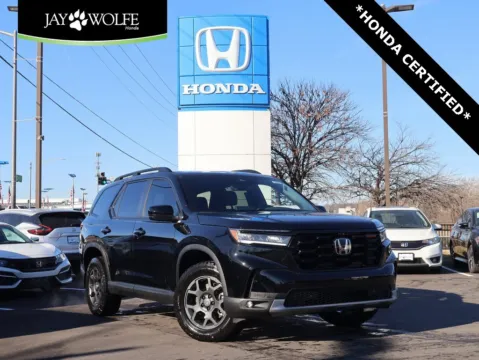 Black 2025 Honda Pilot TrailSport for sale in Kansas City, MO