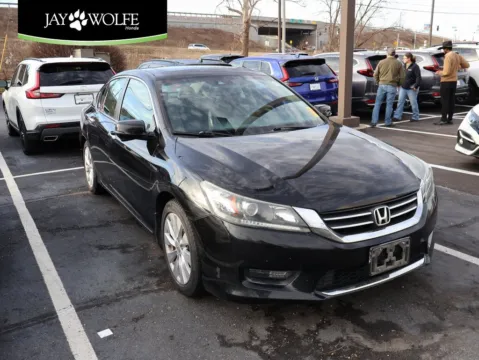 Black 2014 Honda Accord Sedan EX-L for sale in Kansas City, MO
