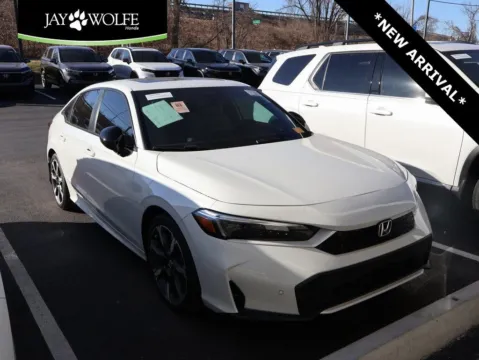 White 2025 Honda Civic Sedan Hybrid Sport for sale in Kansas City, MO