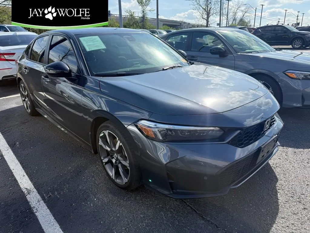 Gray 2025 Honda Civic Sedan Hybrid Sport for sale in Kansas City, MO