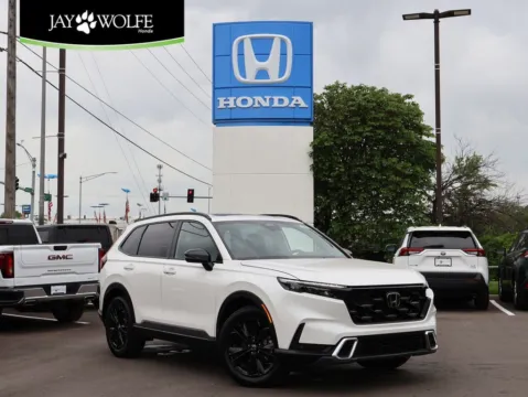 White 2026 Honda CR-V Hybrid Sport Touring for sale in Kansas City, MO