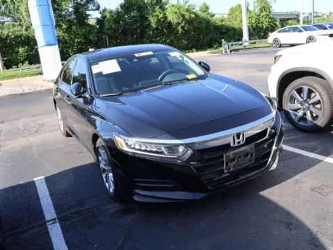Black 2018 Honda Accord Sedan LX 1.5T for sale in Kansas City, MO