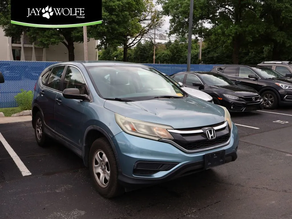 Blue 2015 Honda CR-V LX for sale in Kansas City, MO