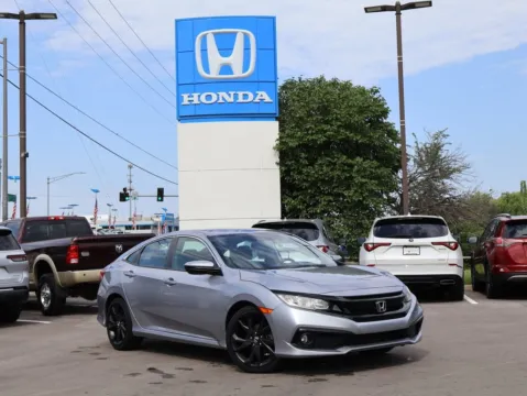 Silver 2021 Honda Civic Sedan Sport for sale in Kansas City, MO