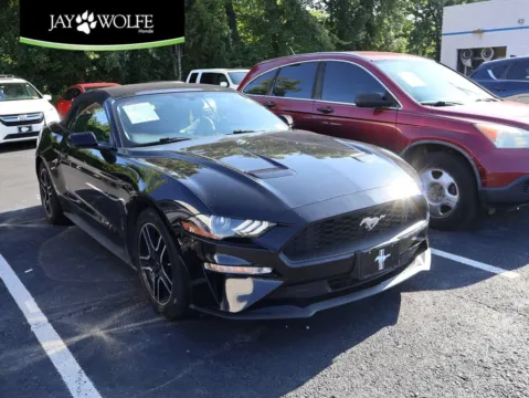 Black 2018 Ford Mustang EcoBoost Premium for sale in Kansas City, MO