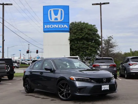 Gray 2024 Honda Civic Hatchback Sport Touring for sale in Kansas City, MO