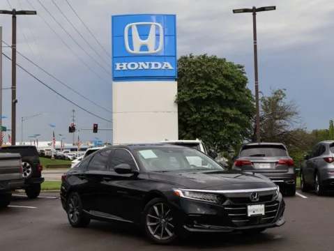 Black 2021 Honda Accord Sedan EX-L for sale in Kansas City, MO
