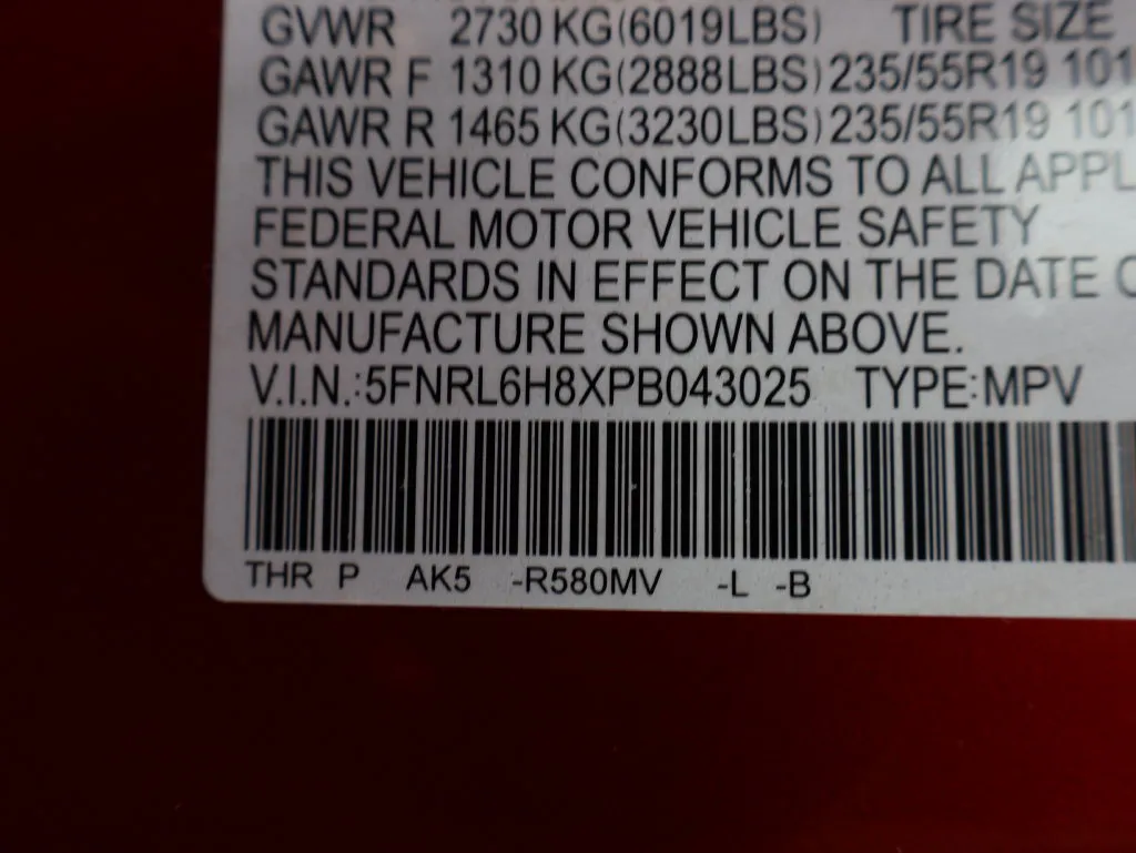 Honda Odyssey photo 37