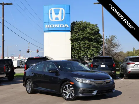 Gray 2016 Honda Civic Sedan EX for sale in Kansas City, MO