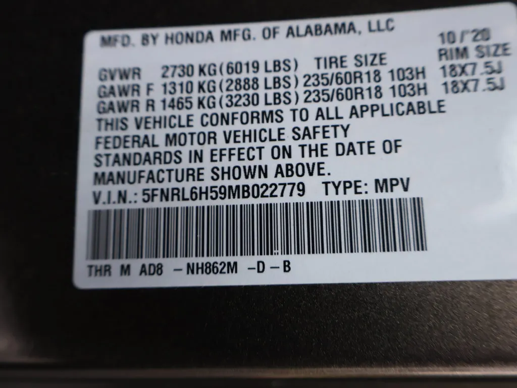Honda Odyssey photo 13