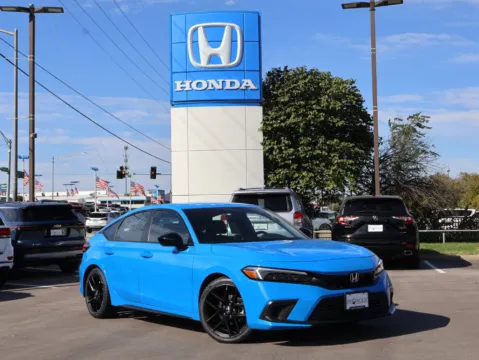 Blue 2024 Honda Civic Hatchback Sport for sale in Kansas City, MO