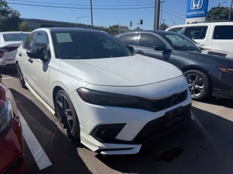 White 2024 Honda Civic Hatchback Sport Touring for sale in Kansas City, MO