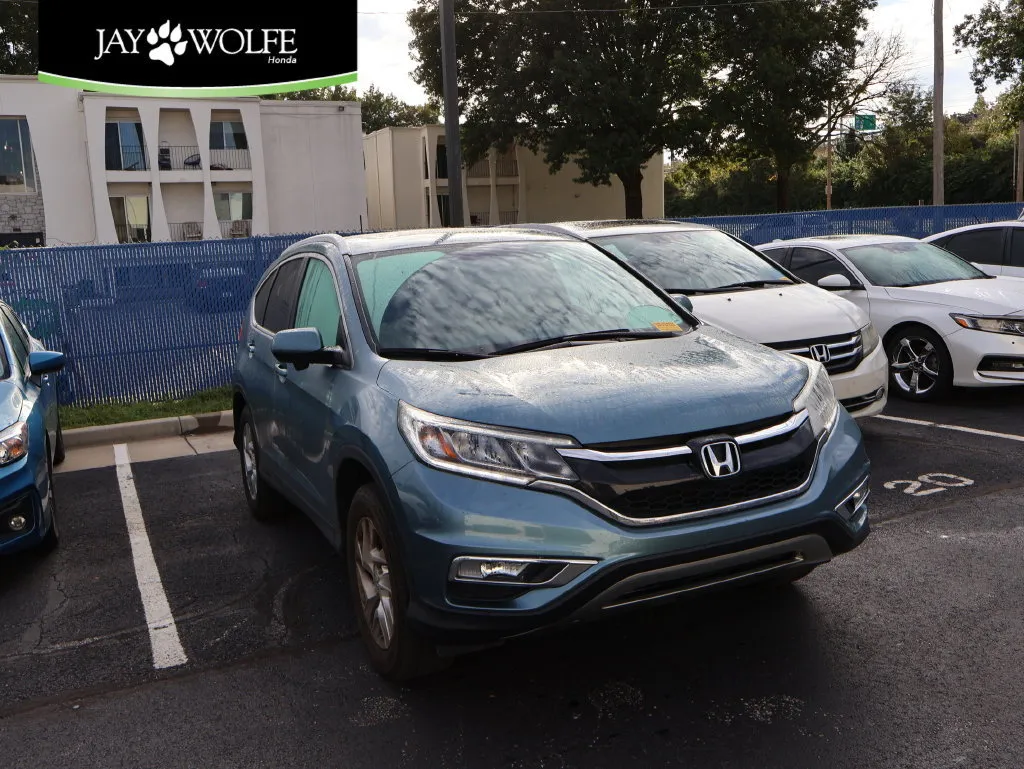 Blue 2015 Honda CR-V EX-L for sale in Kansas City, MO