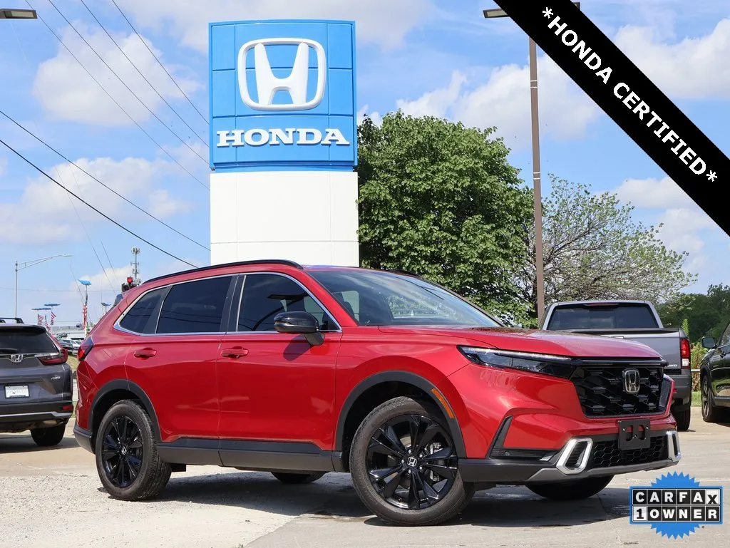 Red 2023 Honda CR-V Hybrid Sport Touring for sale in Kansas City, MO