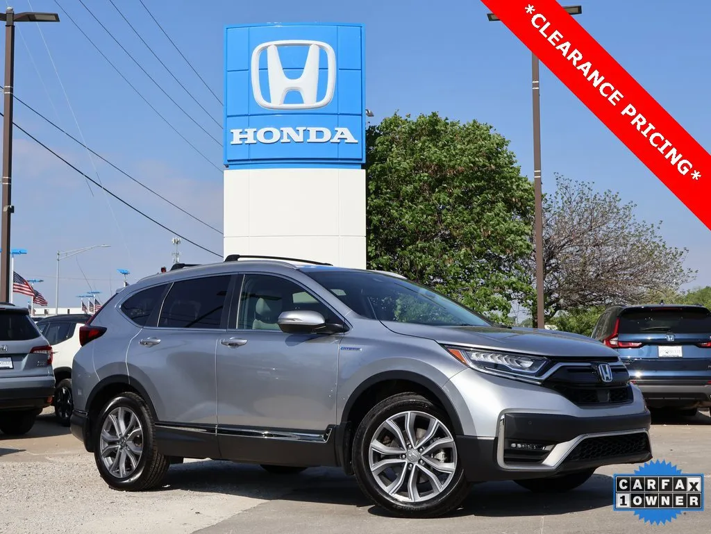 Silver 2022 Honda CR-V Hybrid Touring for sale in Kansas City, MO