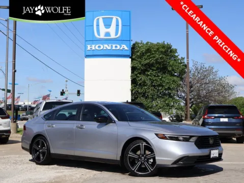 Silver 2024 Honda Accord Hybrid Sport for sale in Kansas City, MO