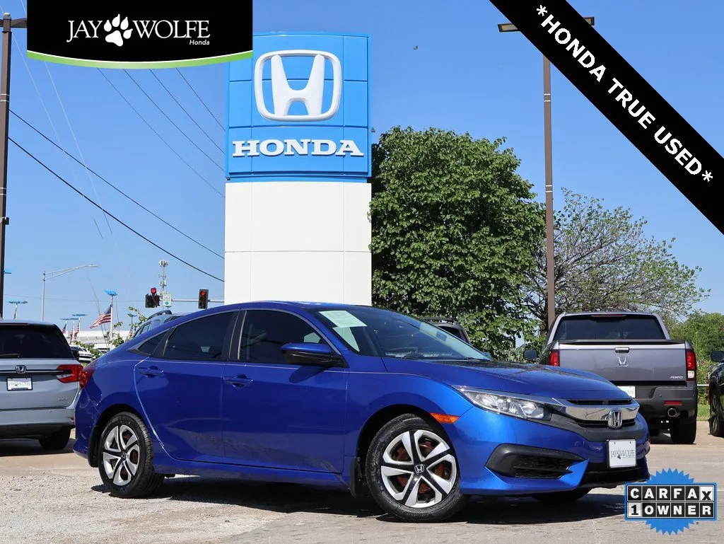 Blue 2018 Honda Civic Sedan LX for sale in Kansas City, MO