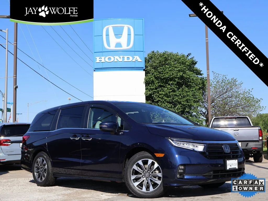 Black 2021 Honda Odyssey EX-L for sale in Kansas City, MO
