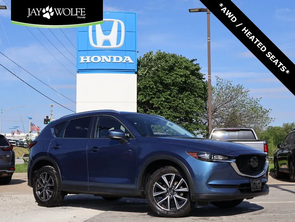 Blue 2018 Mazda CX-5 Touring for sale in Kansas City, MO