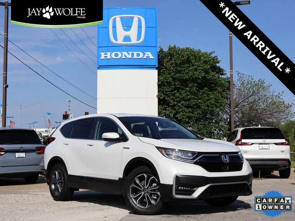 White 2022 Honda CR-V Hybrid EX for sale in Kansas City, MO