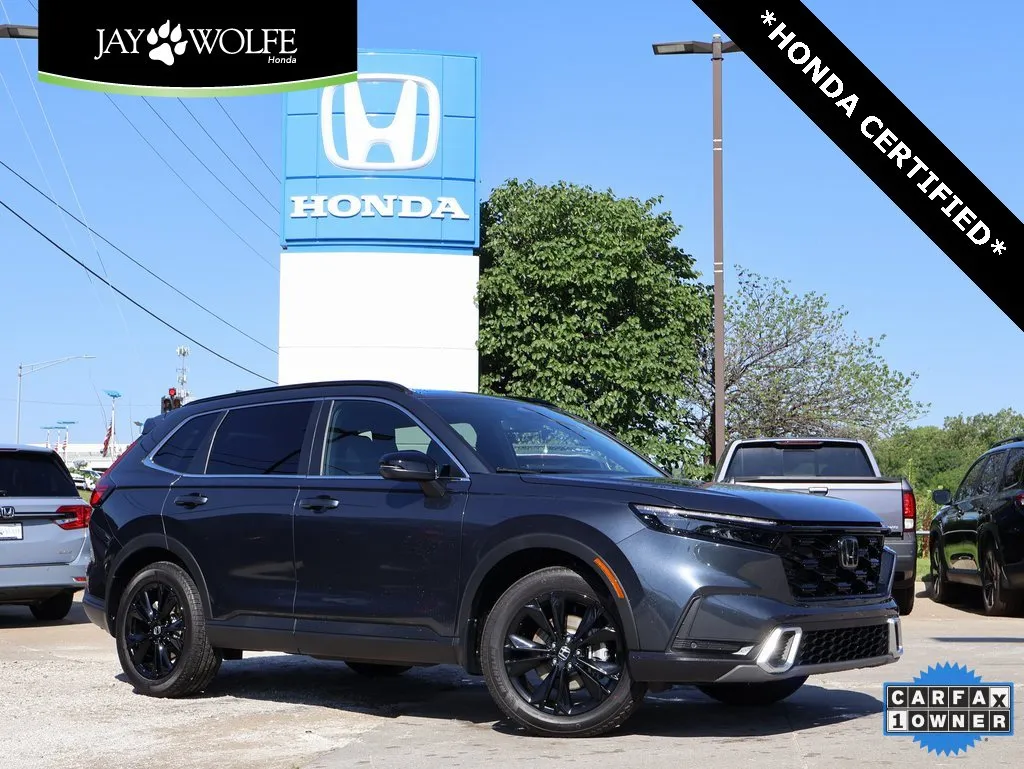 Gray 2025 Honda CR-V Hybrid Sport Touring for sale in Kansas City, MO