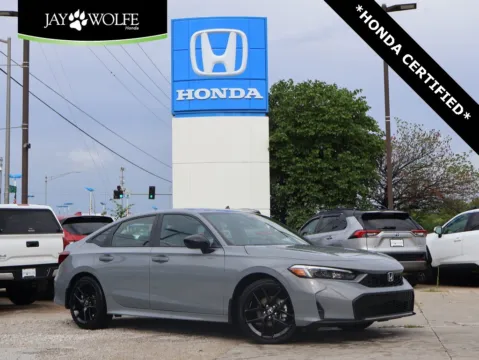 Gray 2025 Honda Civic Sedan Hybrid Sport for sale in Kansas City, MO