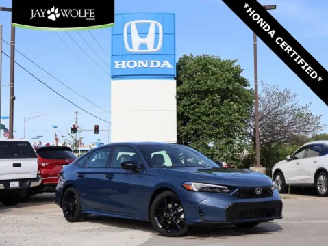 Blue 2025 Honda Civic Sedan Hybrid Sport for sale in Kansas City, MO