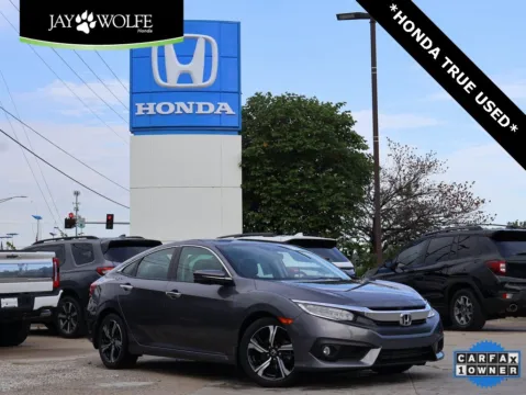 Gray 2017 Honda Civic Sedan Touring for sale in Kansas City, MO