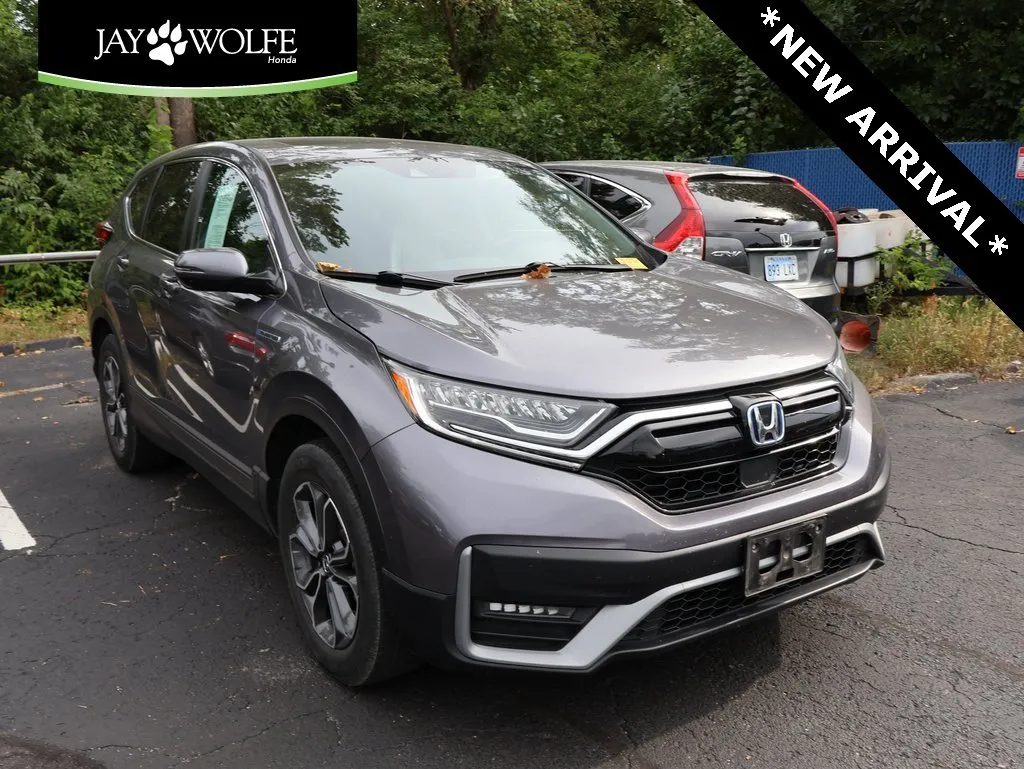Gray 2021 Honda CR-V Hybrid EX-L for sale in Kansas City, MO