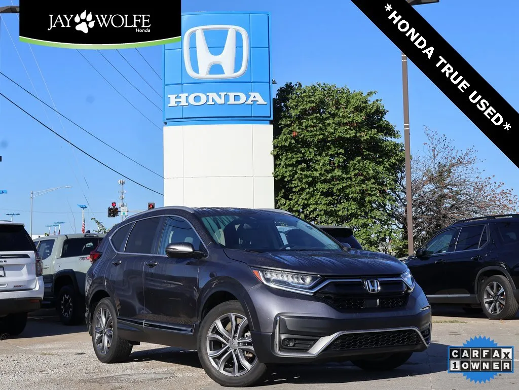 Gray 2022 Honda CR-V Touring for sale in Kansas City, MO
