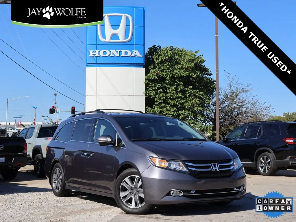 Silver 2014 Honda Odyssey Touring for sale in Kansas City, MO