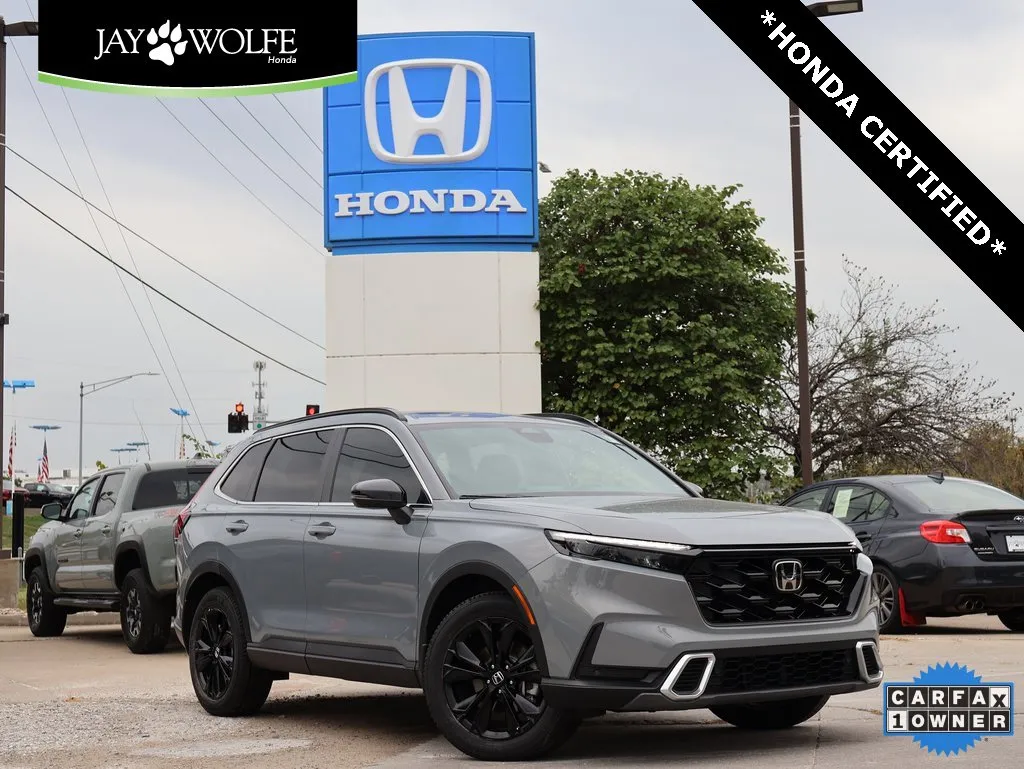 Gray 2023 Honda CR-V Hybrid Sport Touring for sale in Kansas City, MO