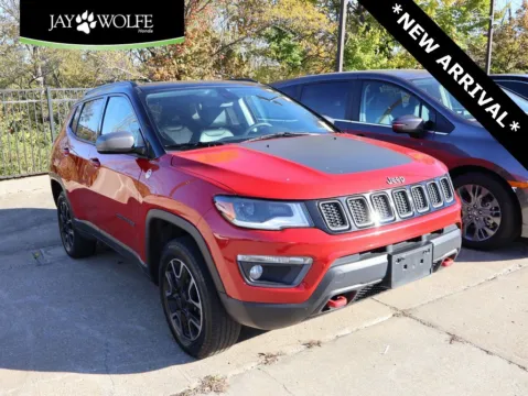 Red 2019 Jeep Compass Trailhawk for sale in Kansas City, MO