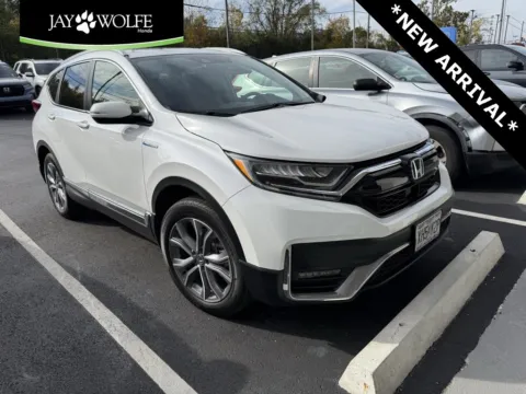 White 2022 Honda CR-V Hybrid Touring for sale in Kansas City, MO