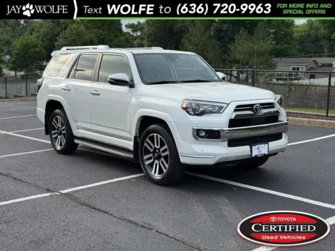 White 2023 Toyota 4Runner Limited for sale in Ballwin, MO