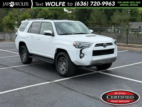 White 2020 Toyota 4Runner TRD Off-Road Premium for sale in Ballwin, MO