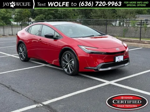 Red 2025 Toyota Prius Limited for sale in Ballwin, MO