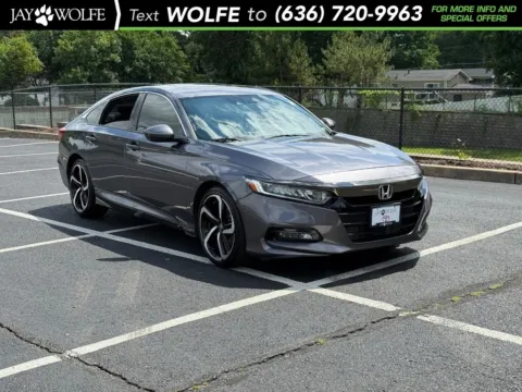 Black 2019 Honda Accord Sport 2.0T for sale in Ballwin, MO