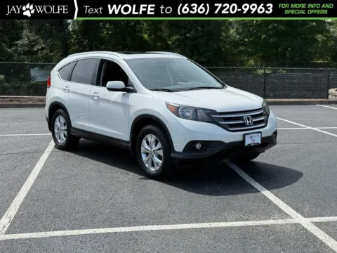 White 2014 Honda CR-V EX-L for sale in Ballwin, MO
