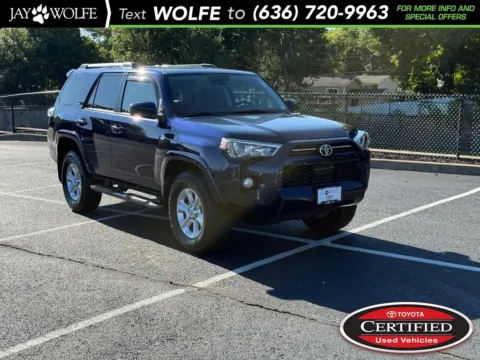 Blue 2020 Toyota 4Runner SR5 for sale in Ballwin, MO
