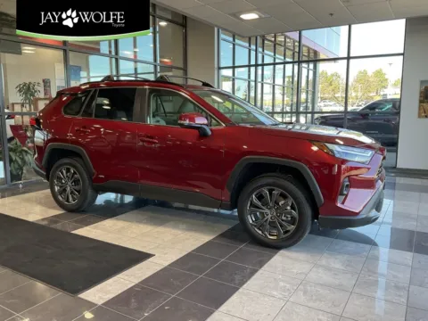 Red 2025 Toyota RAV4 Hybrid XLE Premium for sale in Kansas City, MO