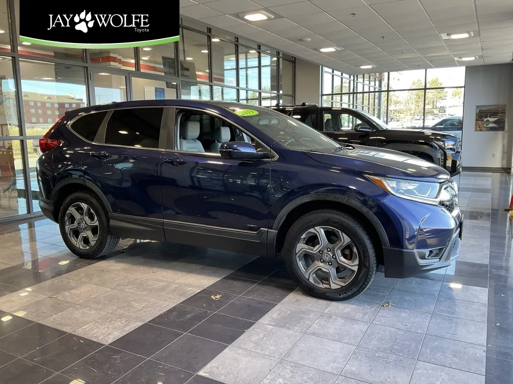Used 2019 Honda CR-V EX-L with VIN 5J6RW2H84KL020629 for sale in Kansas City