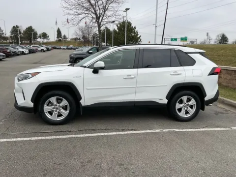Another view of 2021 Toyota RAV4 Hybrid XLE for sale in Kansas City, MO at Jay Wolfe Toyota